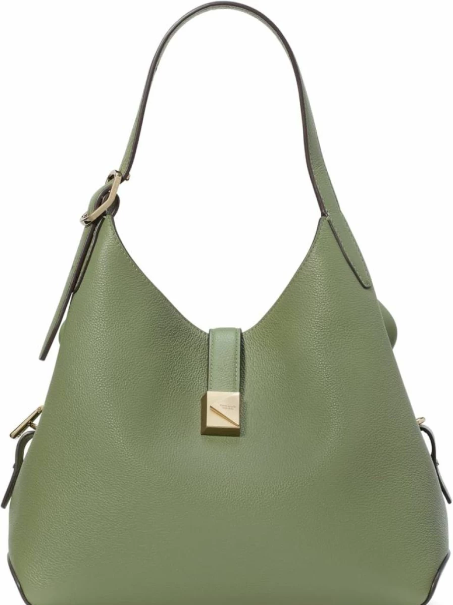 Kate Spade New York Leather Crossbody Tote Bag - Stylish Pebbled Deco Design for Women