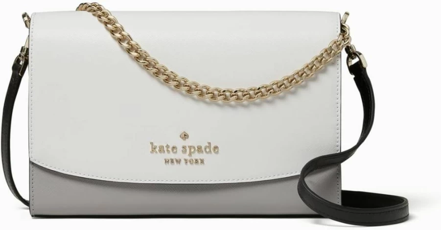 Kate Spade New York Carson Crossbody Bag in Saffiano Leather, Convertible Shoulder Purse for Women