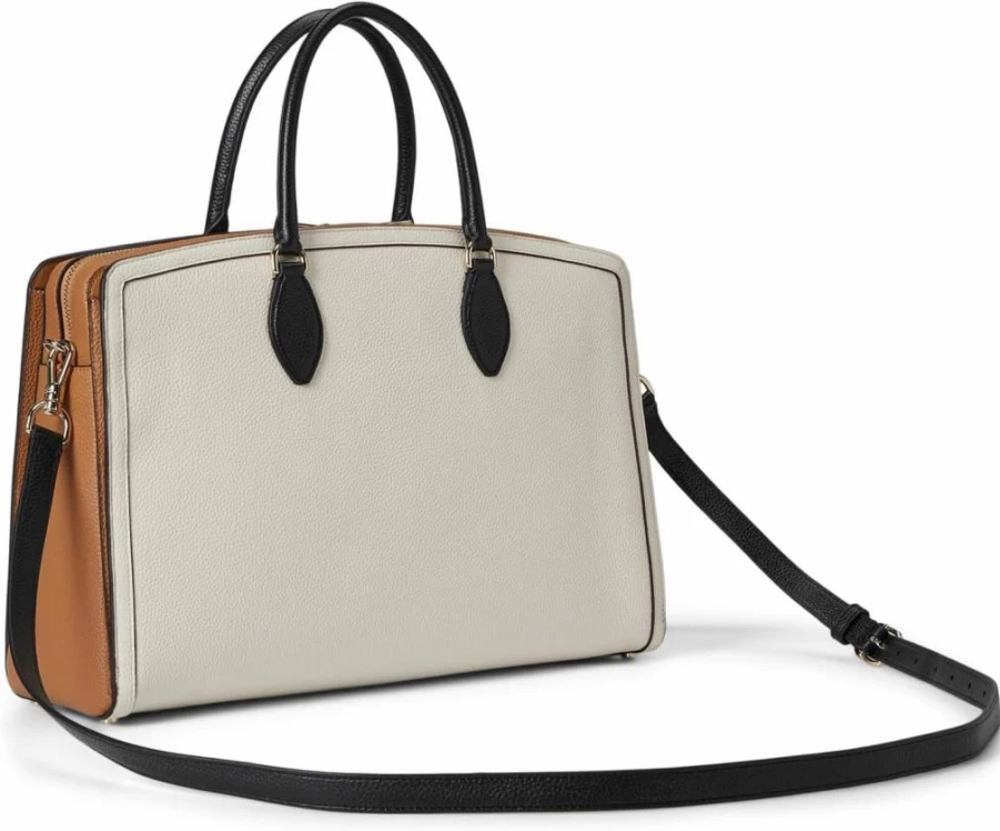 Kate Spade New York Hudson Pebbled Leather Laptop Bag for Work & Commute