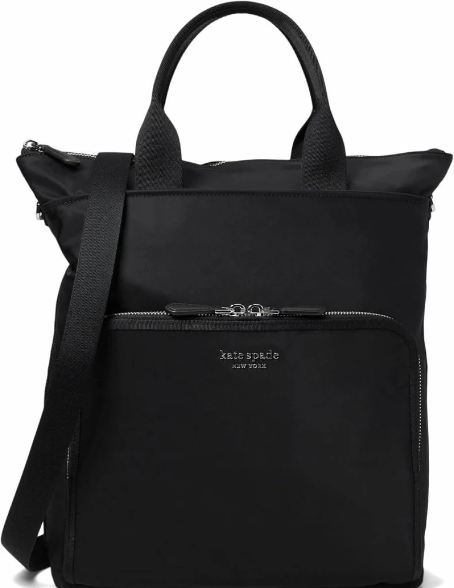 Kate Spade New York Sam Convertible Backpack - Stylish Laptop Backpack for Women, Durable Nylon Travel Bag with Adjustable Straps