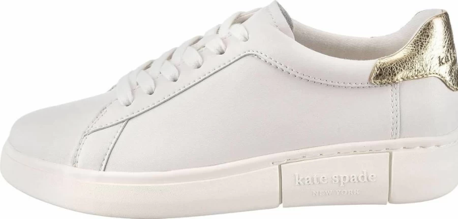 Kate Spade New York Women's Lace-Up Sneakers – Stylish Lift Comfort Shoes for Women