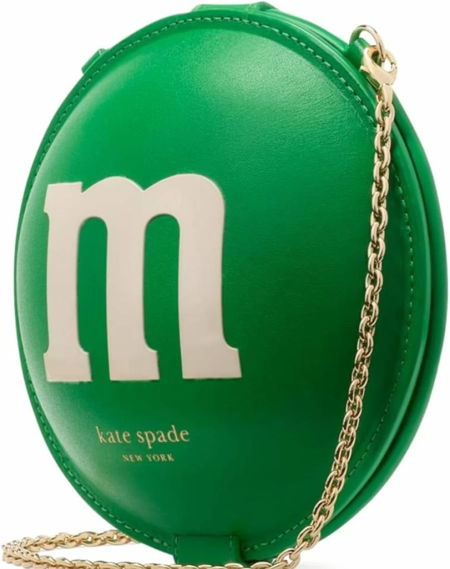 Kate Spade New York Smooth Leather Chain Wallet Coin Purse for Women