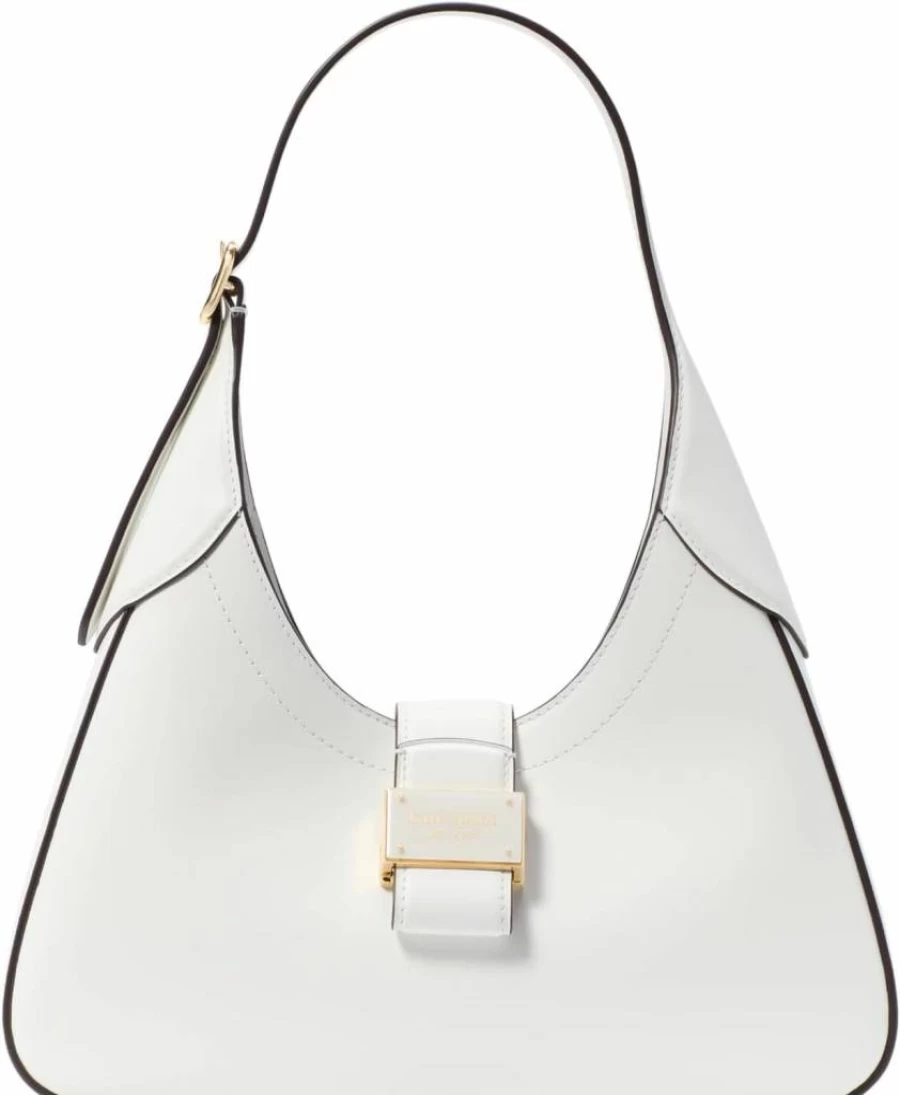 Kate Spade New York Nouveau Leather Crossbody Shoulder Bag for Women, Stylish Handbag with Adjustable Strap, Fashionable Everyday Purse