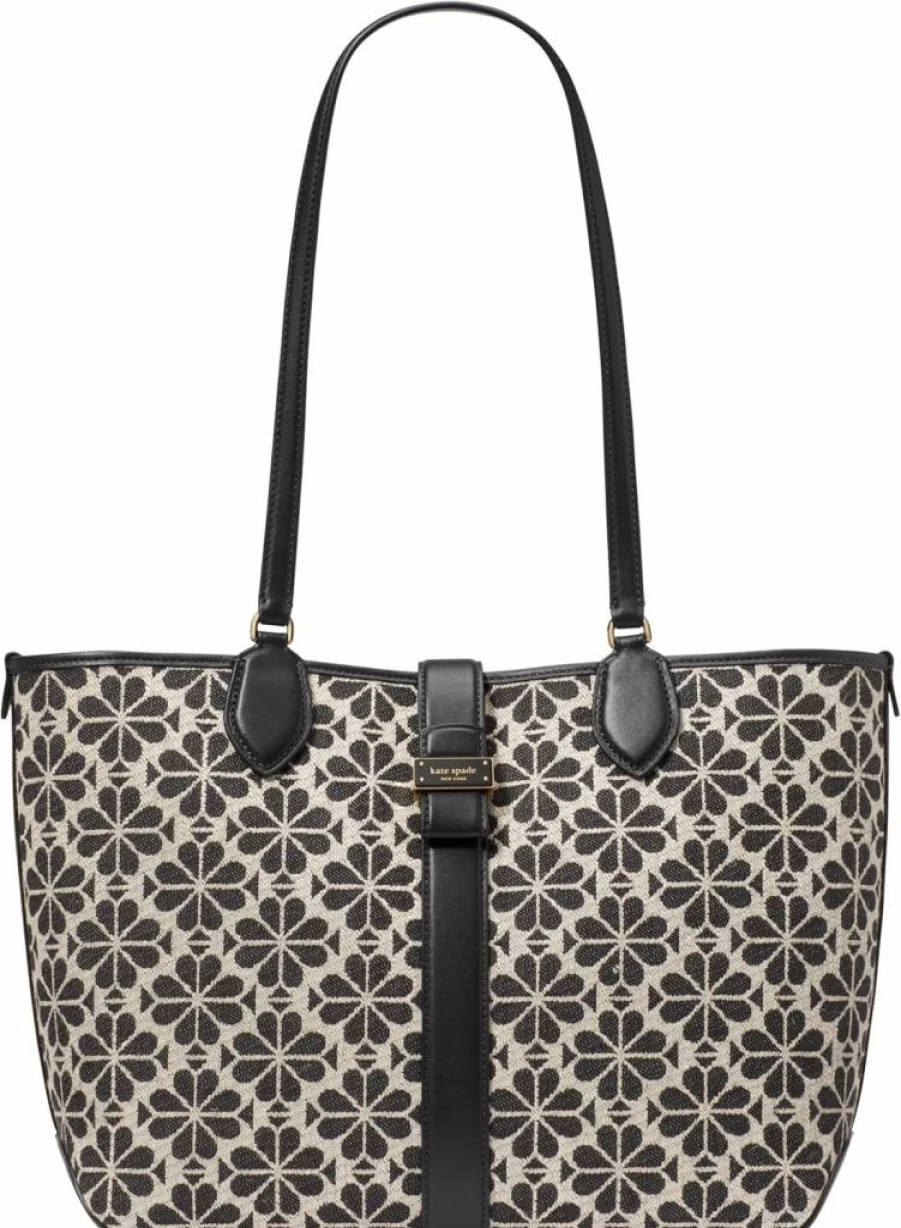 Kate Spade New York Medium Floral Jacquard Open Top Tote Bag for Women