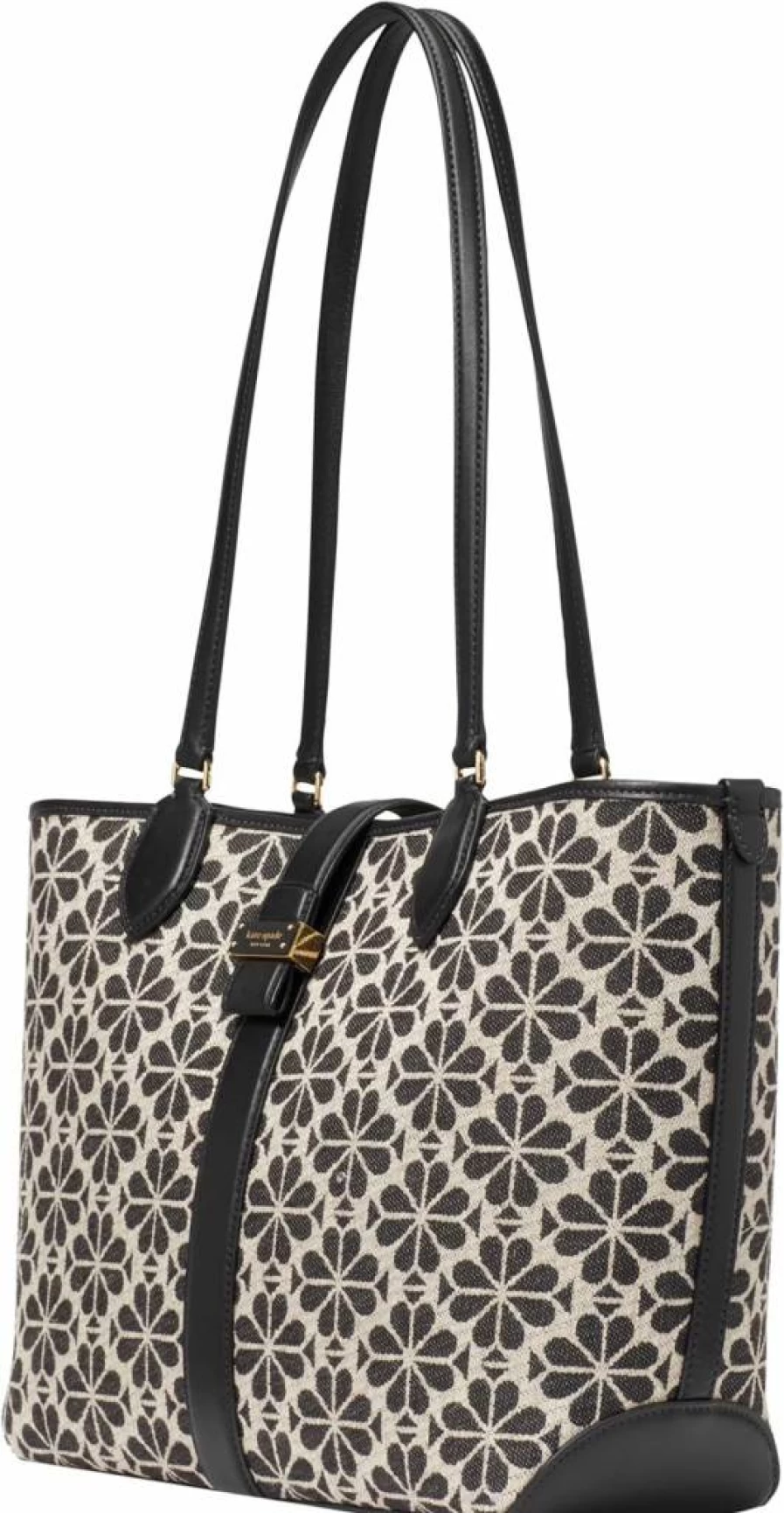 Kate Spade New York Medium Floral Jacquard Open Top Tote Bag for Women