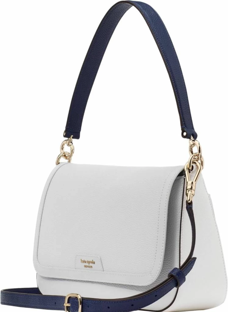 Kate Spade New York Hudson Pebbled Leather Crossbody Bag for Women Stylish Shoulder Purse
