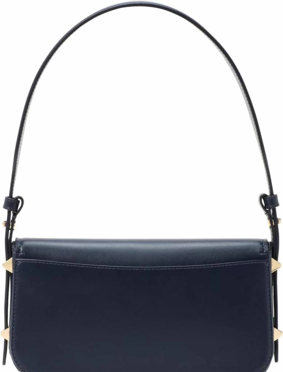 Kate Spade New York Liv Smooth Leather Small Crossbody Bag East-West Shoulder Purse