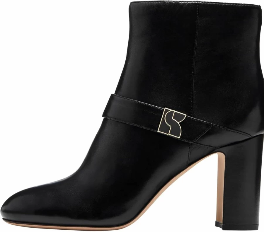 Kate Spade New York Women's Dakota Zip-Up Ankle Boots with Heel